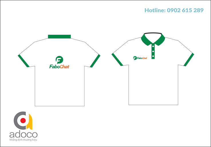 Thiết kế mẫu áo đồng phục của fabochat
